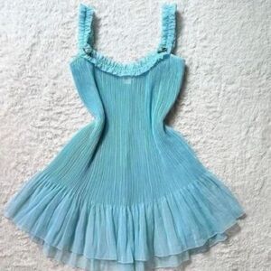 ISO!!!!! VS Chiffon Pleated Slip Dress as seen on Sabrina Carpenter!